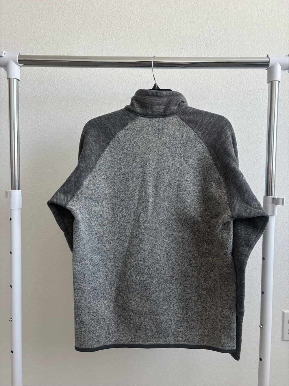 Patagonia Gray Heather Full-Zip Fleece Jacket - Picture 4 of 4